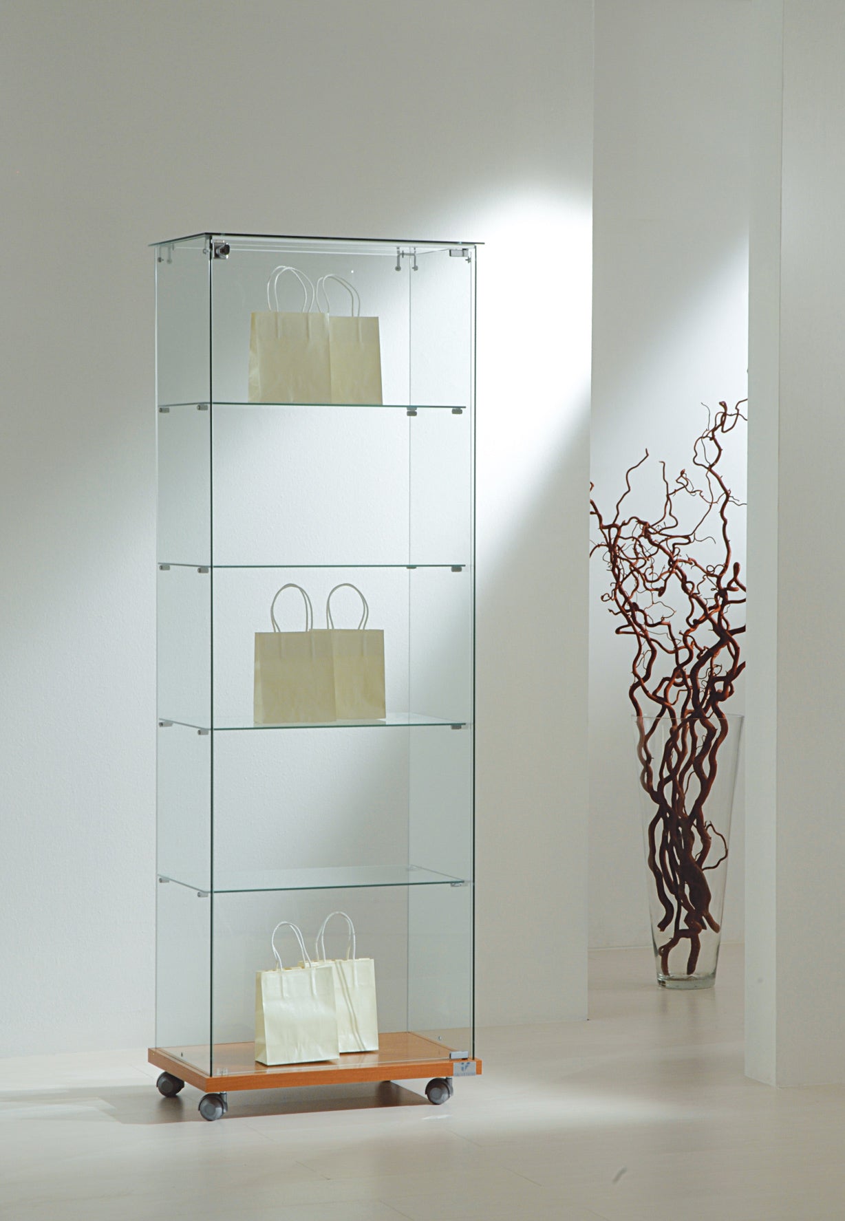 LAMINATO LIGHT 60X40X180 CM - 6/18 - ITALVETRINE