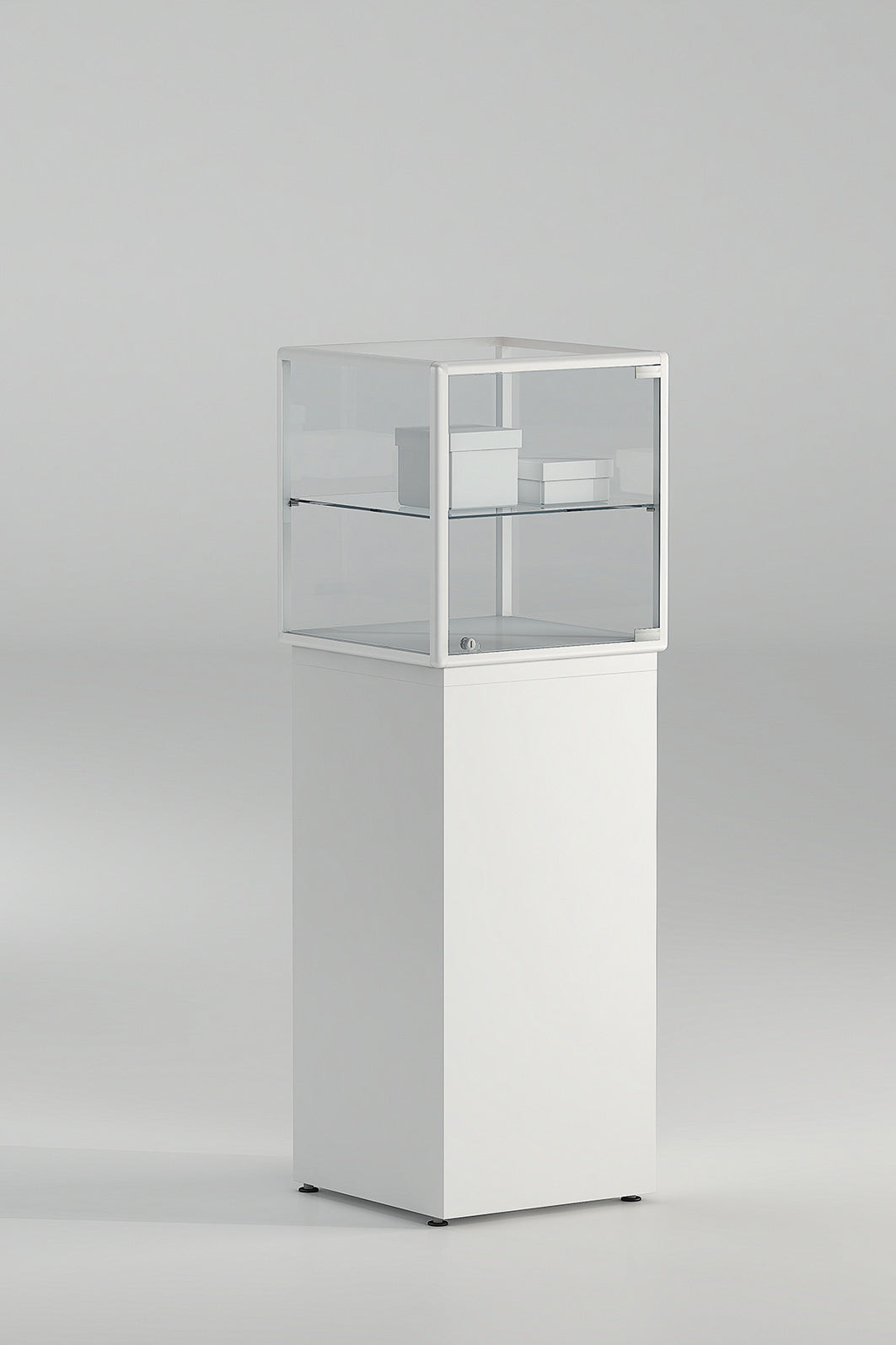 VETRINE ALLUMINIO ALLDESIGN+PLUS 43X43X135 CM - 6/PLP - ITALVETRINE