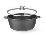 CASSERUOLA CON RIVESTIMENTO ANTIADERENTE, HENDI, 4,3L, NERO, 425X332X(H)70MM - 611012