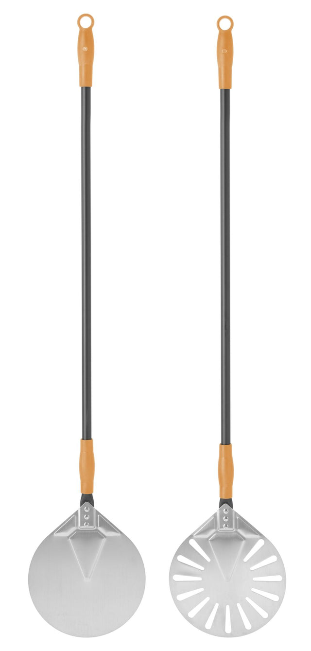 PALA PER PIZZA ROTONDA, HENDI, PERFORATA, 230X1200MM - 617199