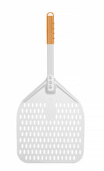 PALA PIZZA CON MANICO CORTO, SQUADRATA, PERFORATA, HENDI, 300X660MM - 618073