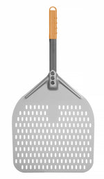 PALA PER PIZZA FORATA CON MANICO CORTO, HENDI, 300X660MM - 618097