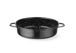 PIATTO COCOTTE, SMALTATO, HENDI, NERO, Ø120X(H)40MM, ROTONDO - 622520