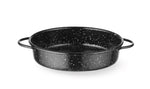 PIATTO COCOTTE, SMALTATO, HENDI, NERO, Ø120X(H)40MM, ROTONDO - 622520