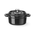 CASSERUOLA IN GHISA VETRIFICATA., HENDI, 6,88L, ROSSO, 405X255X(H)134MM - 626825