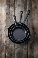 PADELLA IN GHISA., HENDI, NERO, Ø200X(H)40MM - 629321
