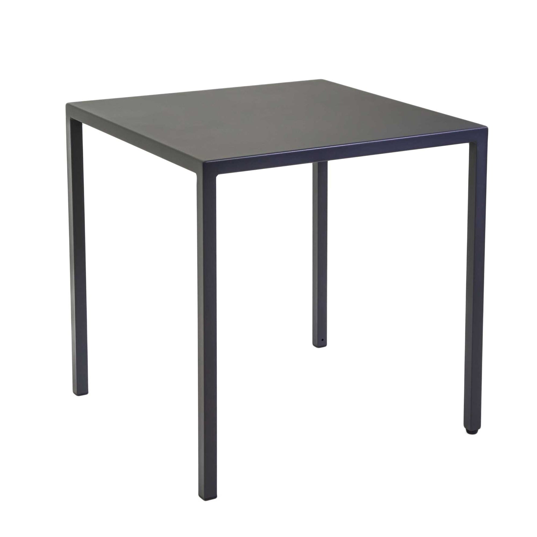 NEW ELMA ANTHRACITE SELF-LEVELING METAL TABLE, 70X70H75 CM - 6463910000 - VACCHETTI 