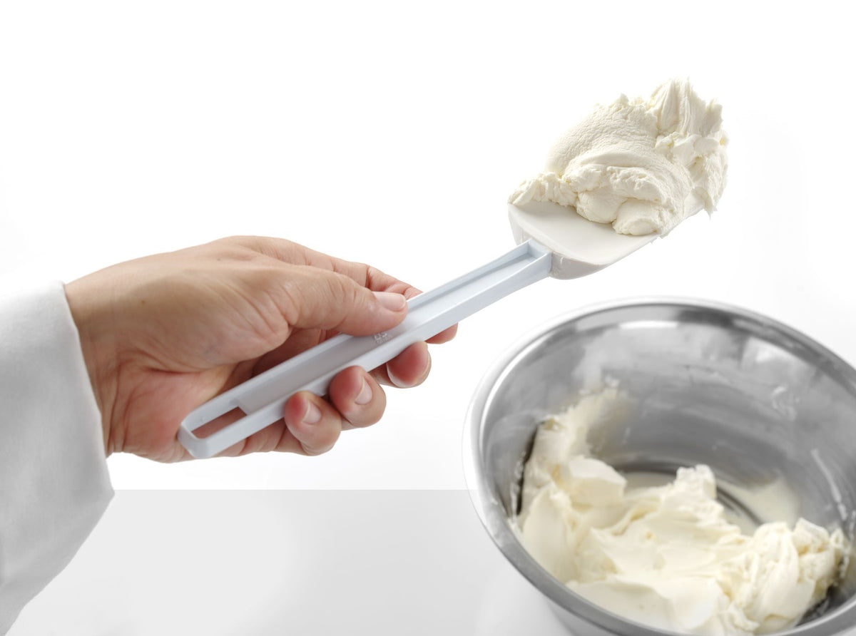 RASCHIETTO A FORMA DI CUCCHIAIO KITCHEN LINE, HENDI, KITCHEN LINE, BIANCO, 357X75MM - 659465