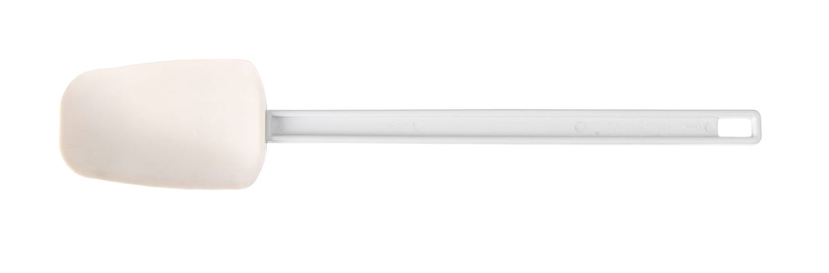 CUCCHIAIO A FORMA DI RASCHIETTO, HENDI, KITCHEN LINE, BIANCO, 254X57MM - 659458
