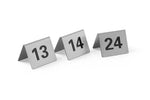 TARGHETTE NUMERAZIONE TAVOLI, HENDI, NUMERO 1-12, 50X35X(H)40MM - 663844