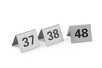 TARGHETTE NUMERAZIONE TAVOLI, HENDI, NUMERO 37-48, 50X35X(H)40MM - 663875