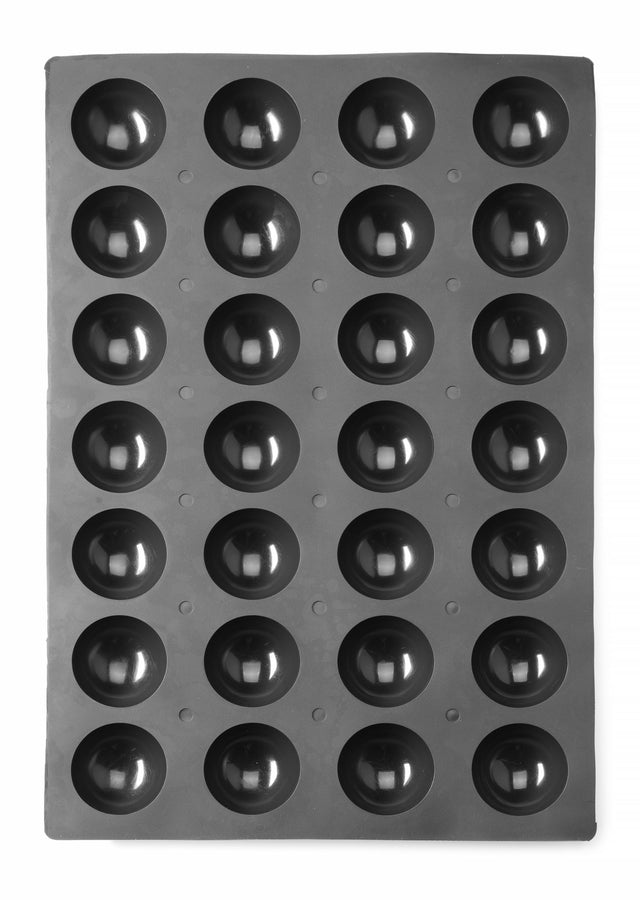 FORMA IN SILICONE SEMISFERE, 600X395X(H)35MM - 677216