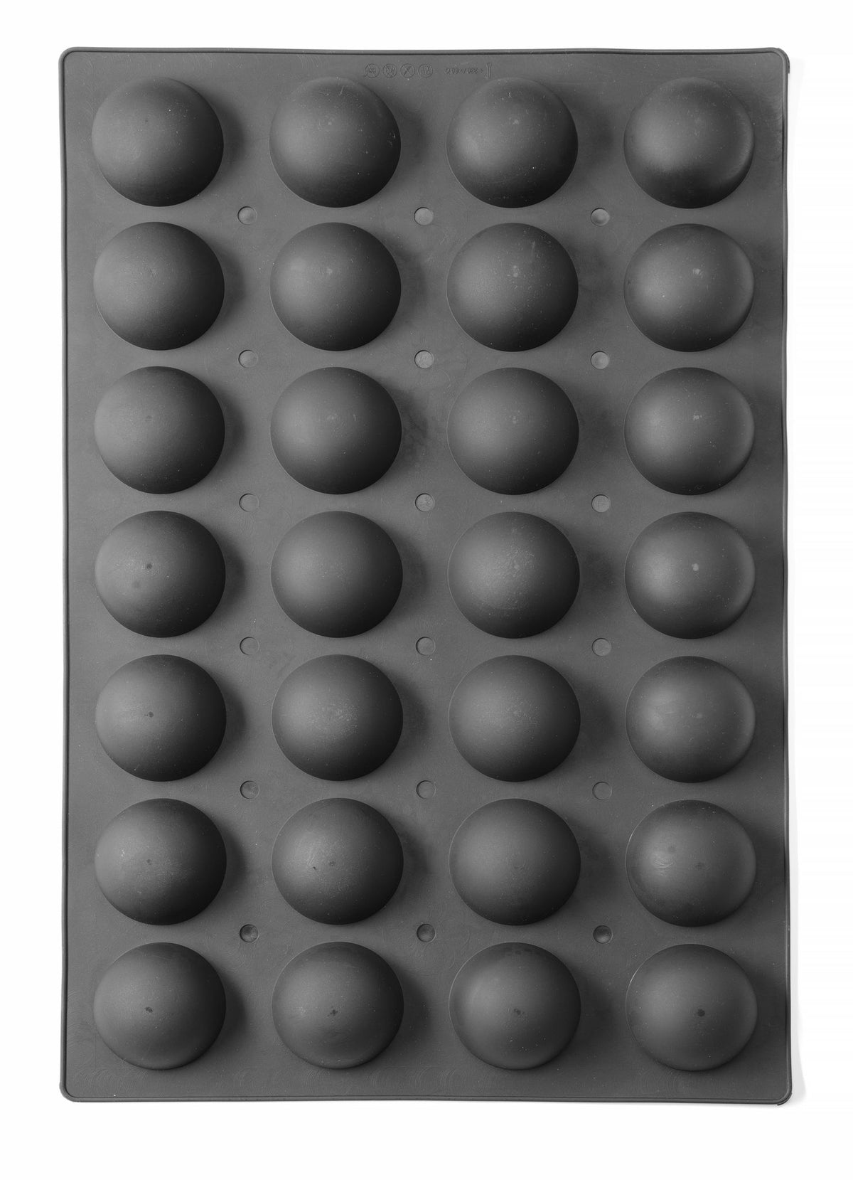 FORMA IN SILICONE SEMISFERE, 600X395X(H)35MM - 677216