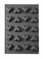 FORMA IN SILICONE CUORI, 570X375X(H)35MM - 677254