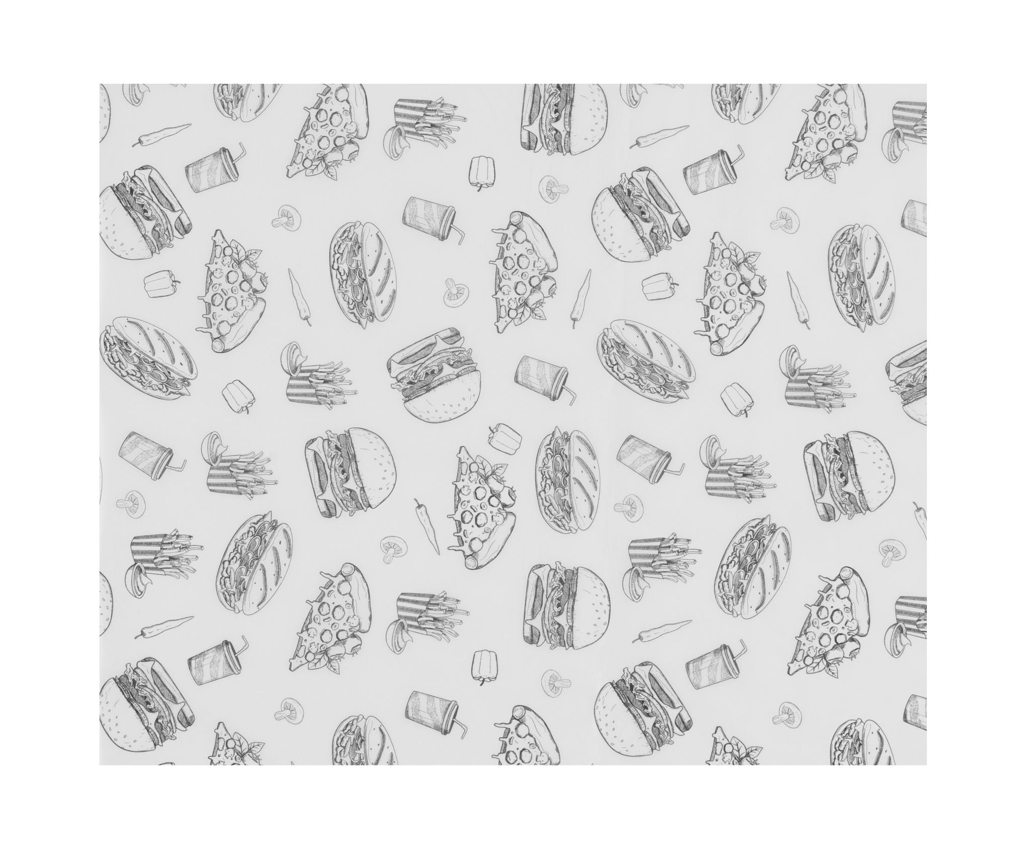 CARTA ANTIGRASSO, HENDI, 500 PEZZI, 305X305MM - 678282