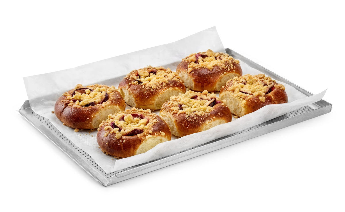 CARTA DA FORNO, HENDI, GN 1/2, BIANCO, 100 PEZZI, 330X270MM - 678299