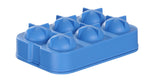 STAMPO PER GHIACCIO A SFERA, BARUP, BLU, 180X125X(H)50MM - 679029
