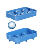 STAMPO PER GHIACCIO A SFERA, BARUP, BLU, 180X125X(H)50MM - 679029