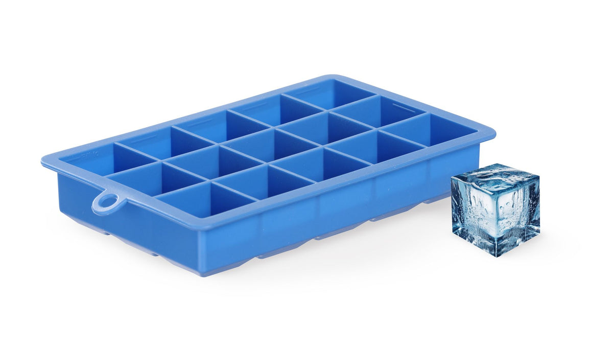 FORMA PER CUBETTI DI GHIACCIO PICCOLI, BARUP, BLU, 190X120X(H)35MM - 679043