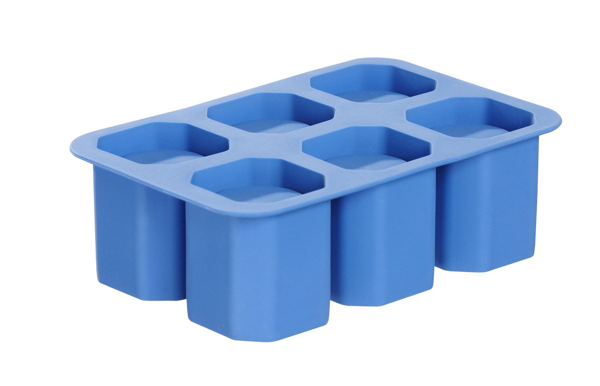 FORMA PER BICCHIERINI IN GHIACCIO, BARUP, BLU, 125X190X(H)60MM - 679050