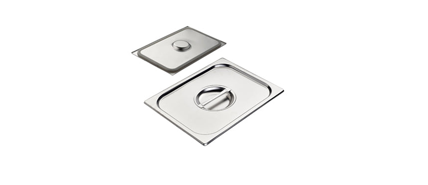 COPERCHIO INOX X VASCA 1/2 C/GUARN. - 68077 - MORINI