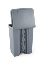 CONTENITORE CON APERTURA A PEDALE, AMERBOX, 68L, GRIGIO CHIARO, 490X410X(H)660MM - 691151