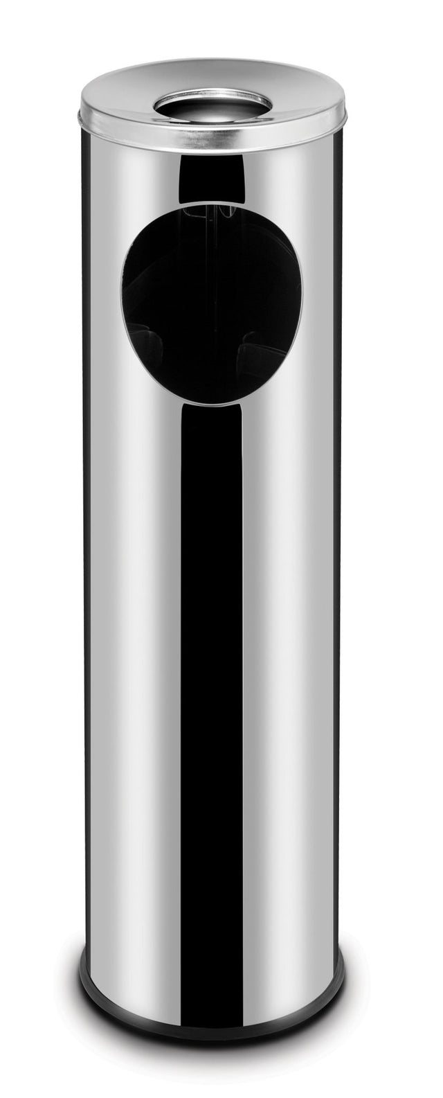 BIDONE CON PORTACENERE, HENDI, 15L, Ø200X(H)700MM - 691380