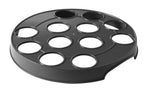 PORTABICCHIERI IN VETRO, BARUP, ARANCIA, Ø315X(H)35MM - 696200