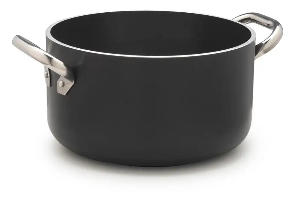 CASSERUOLA ALTA 2 MANICI 16 CM AL BLACK - 5 MM - RADIANTE ALSA2104SSPI AGNELLI - 0071878 - MEDRI