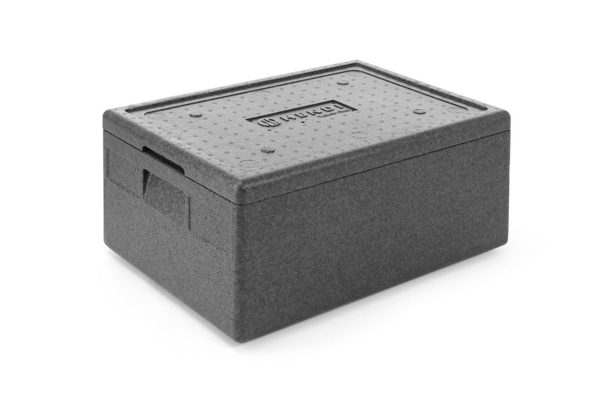 CONTENITORE ISOTERMICO, HENDI, KITCHEN LINE, GN 1/1, 80L, NERO, 685X485X(H)360MM - 707456