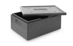 CONTENITORE ISOTERMICO, HENDI, KITCHEN LINE, GN 1/1, 53L, NERO, 685X485X(H)260MM - 707432