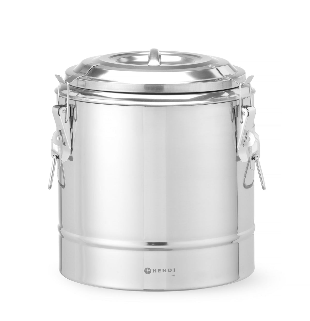 CONTENITORE PORTATILE ISOLATO, HENDI, KITCHEN LINE, 23L, ARGENTO, Ø350X(H)440MM - 710241