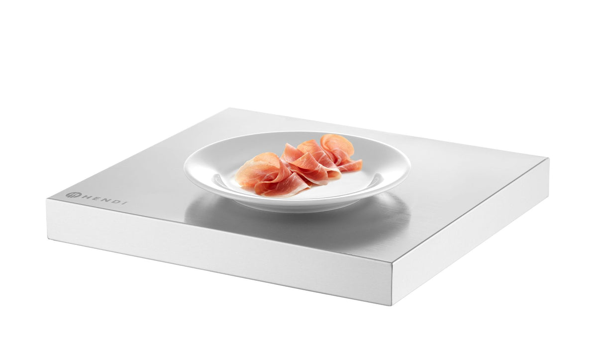 PIASTRA REFRIGERANTE, HENDI, GN 1/2, ARGENTO, 325X265X(H)45MM, RETTANGOLARE - 708323