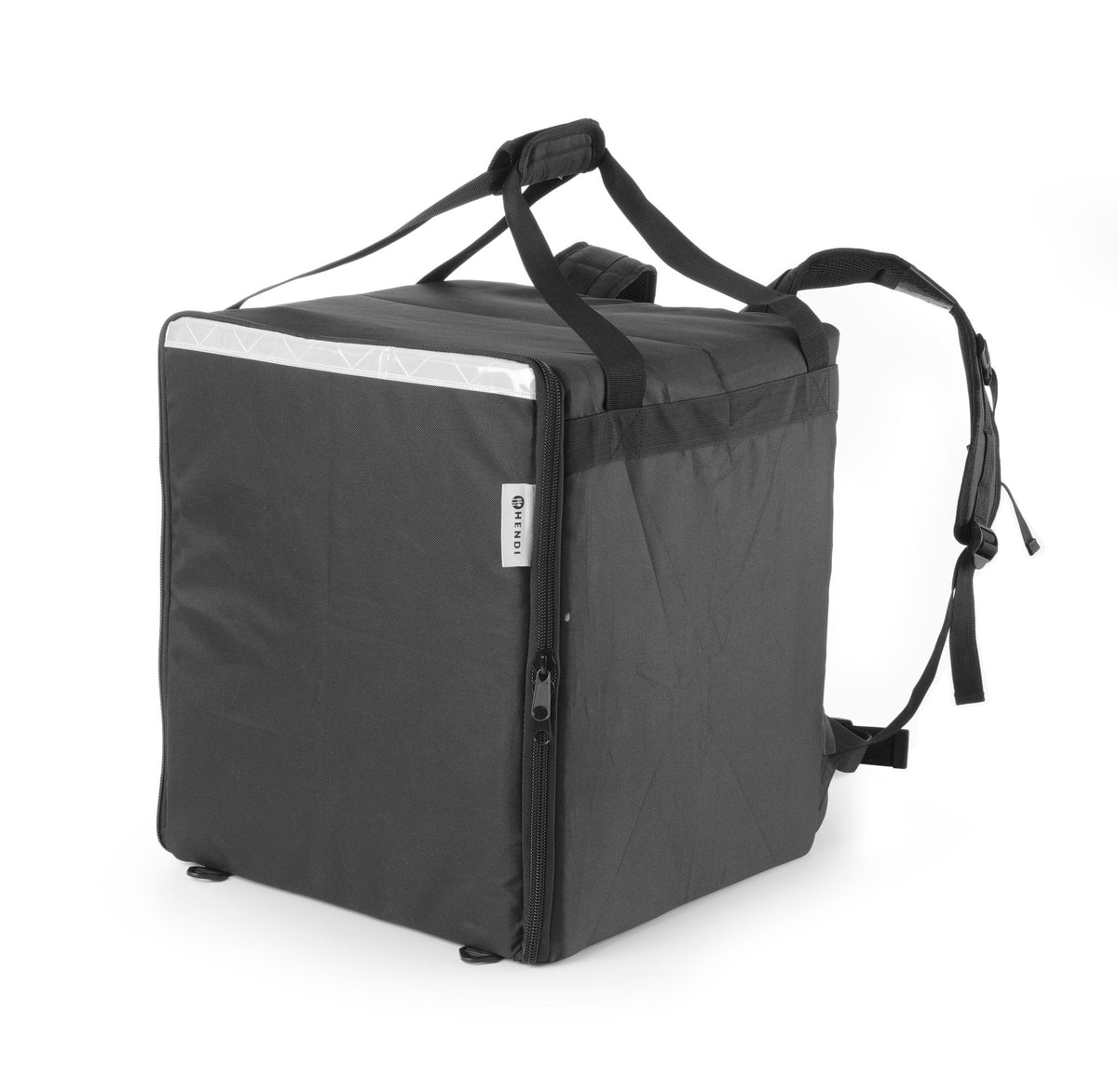 ZAINO PER LA CONSEGNA DI ALIMENTI ISOLATO, HENDI, 75,2L, NERO, 410X410X(H)480MM - 709801