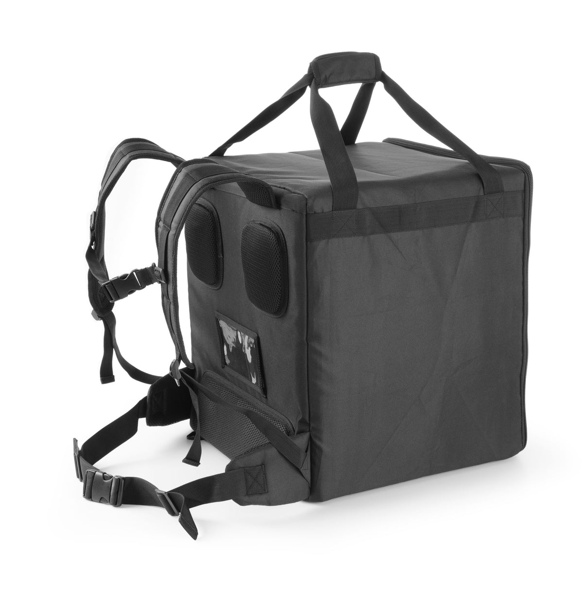 ZAINO PER LA CONSEGNA DI ALIMENTI ISOLATO, HENDI, 75,2L, NERO, 410X410X(H)480MM - 709801