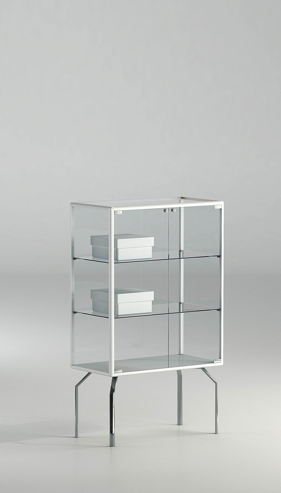 VETRINE ALLUMINIO ALLDESIGN+PLUS 71X37X120 CM - 71/12P - ITALVETRINE