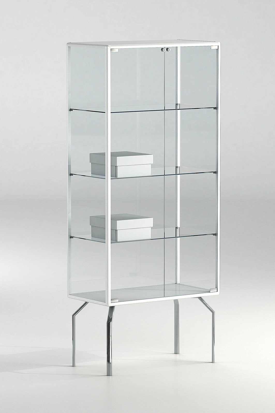VETRINE ALLUMINIO ALLDESIGN+PLUS 71X37X170 CM - 71/17P - ITALVETRINE