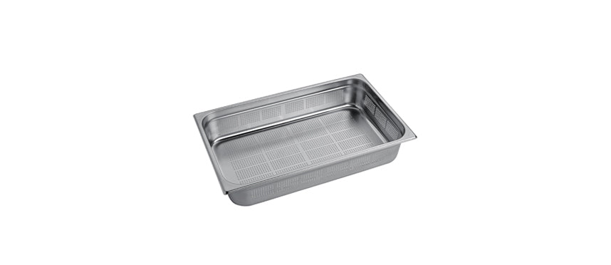 VASCA INOX 1/1 H100 FORATA TUTTA - 71986 - MORINI