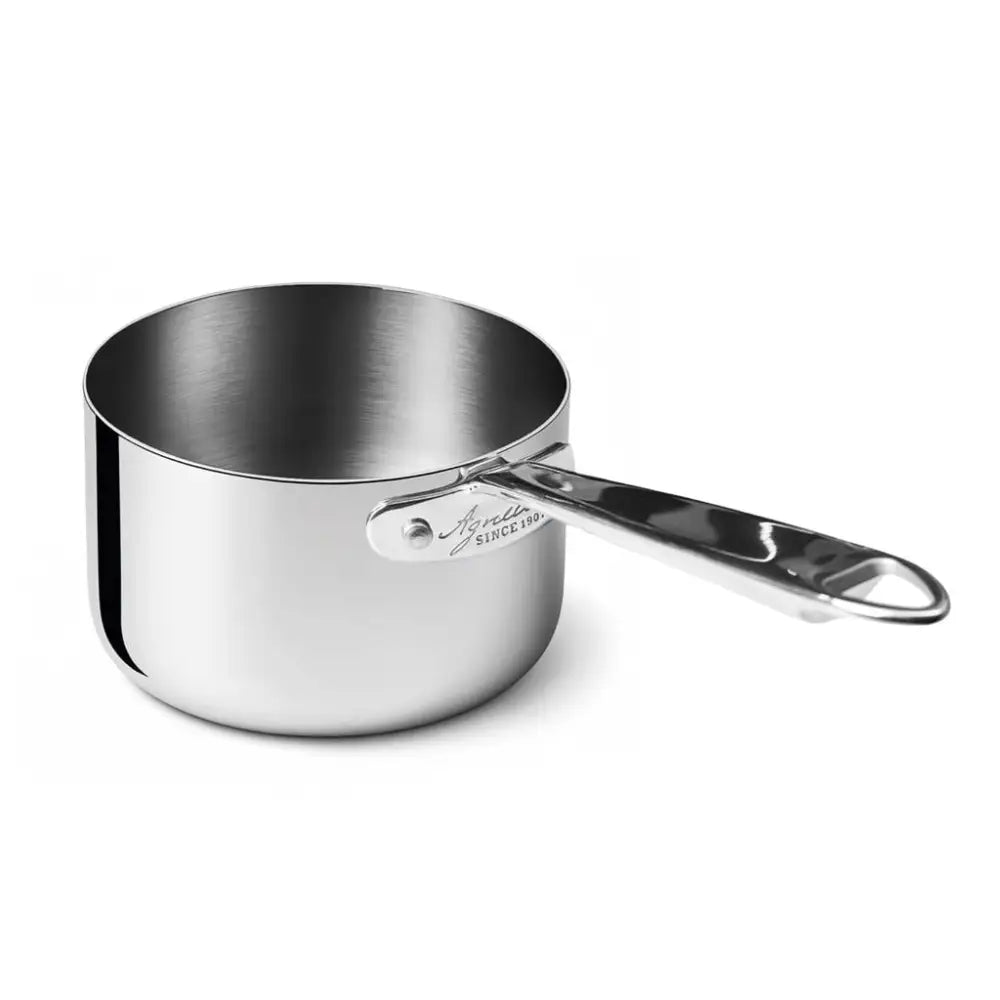 CASSERUOLA ALTA 1 MANICO 14 CM ALU-INOX 3-PLY INDUZIONE ALUM105 AGNELLI - 0072258 - MEDRI