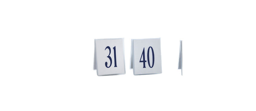 SEGNAPOSTO NUMERO MOTIF 31-40 60MF10-13C - 75557 - MORINI