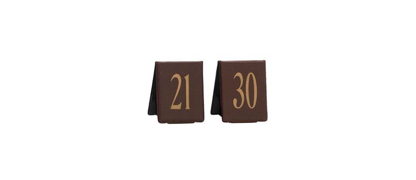 SEGNAPOSTO NUMERO TEXAS 21-30 - 75560 - MORINI