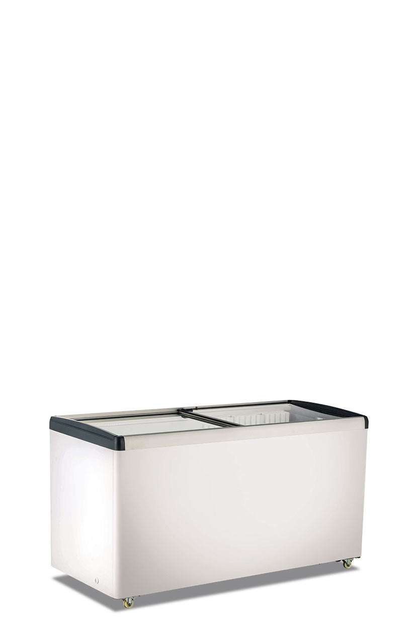 RÉFRIGÉRATEUR | CONGÉLATEUR DE CHEF À PORTE COULISSANTE EN VERRE - FRC 500 PFF
