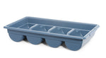 SET DI POSATE CON VASSOIO, HENDI, BLU, 525X300X(H)95MM, RETTANGOLARE - 766194