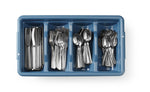 SET DI POSATE CON VASSOIO, HENDI, BLU, 525X300X(H)95MM, RETTANGOLARE - 766194