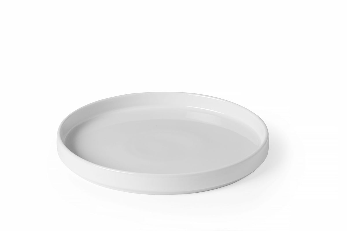 PIATTO PIANO CON BORDO ALTO OSLO, HENDI, OSLO, BIANCO, Ø240X(H)26MM - 768747