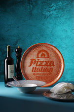 PIATTO PER PIZZA COLLEZIONE RICETTE ROSSO MATTONE., HENDI, ROSSO, Ø330MM - 778944