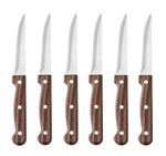 COLTELLO DA BISTECCA, HENDI, PROFI LINE, MARRONE, 6 PEZZI, (L)210MM - 783085