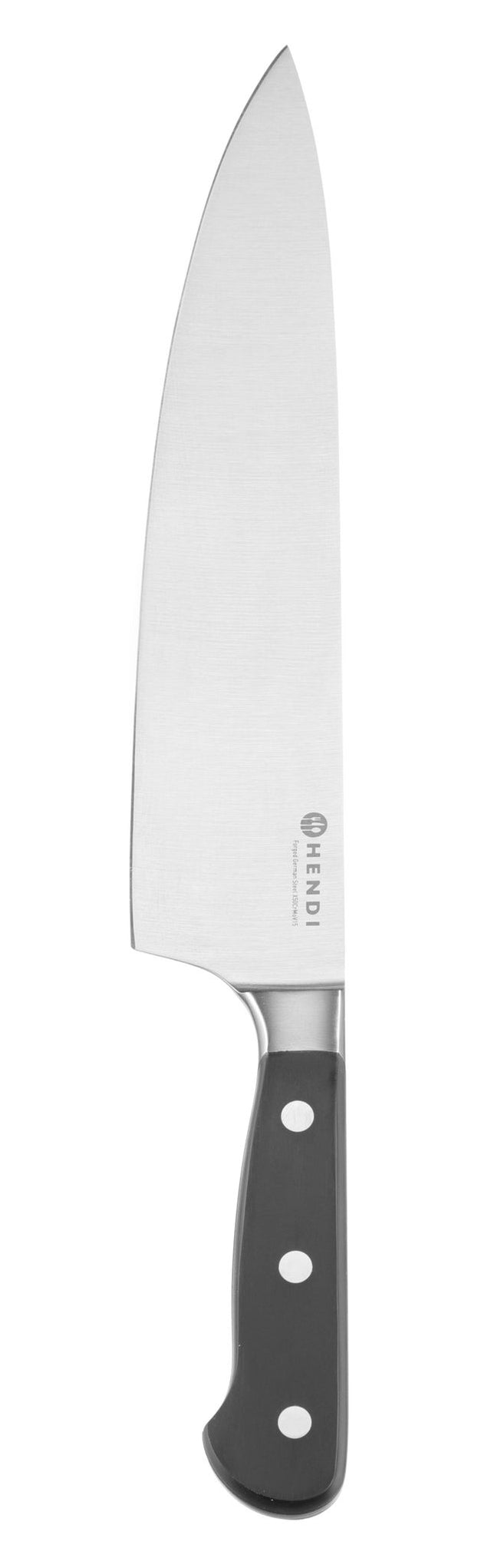 COLTELLO DA CHEF 250 MM, FORGIATO, HENDI, PROFI LINE PLUS, NERO, (L)385MM - 783740
