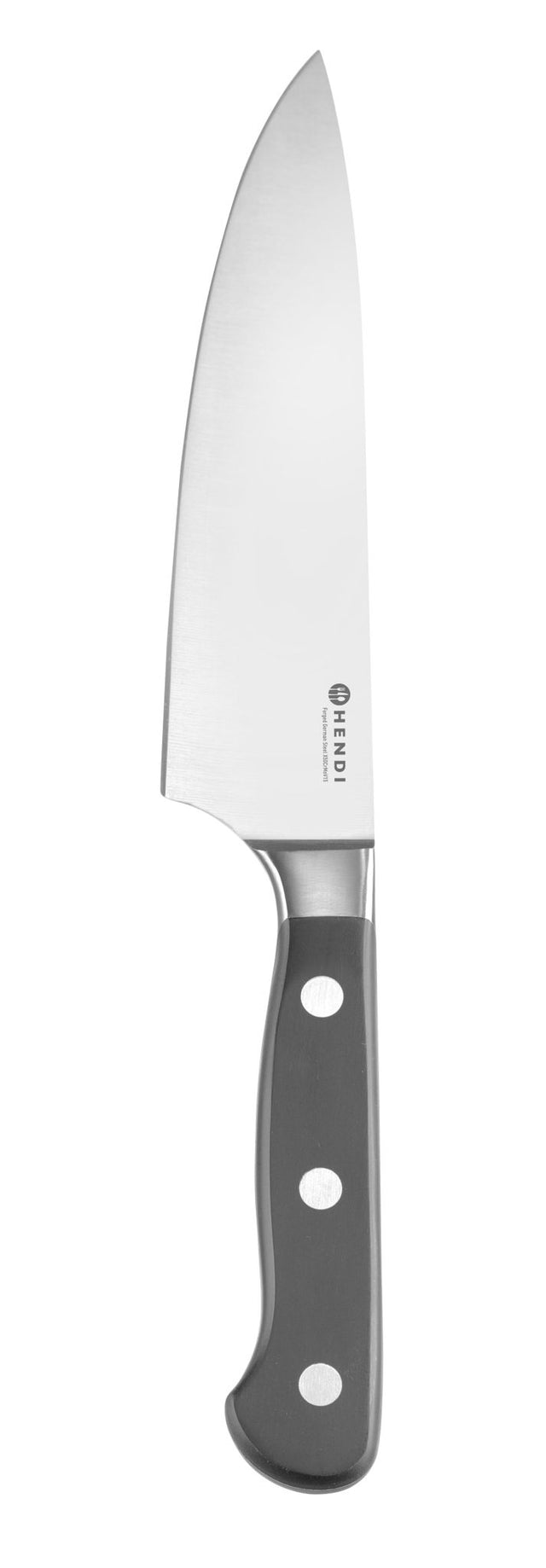 COLTELLO DA CHEF 150 MM, FORGIATO, HENDI, PROFI LINE PLUS, NERO, (L)277MM - 783757