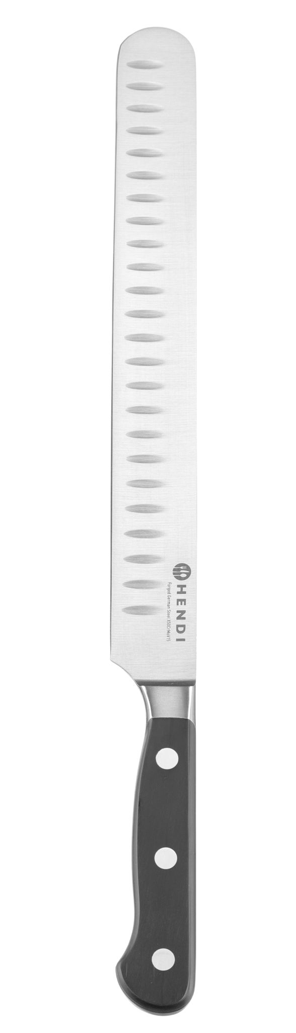 COLTELLO DA SALMONE 250 MM, FORGIATO, HENDI, PROFI LINE PLUS, NERO, (L)378MM - 783825